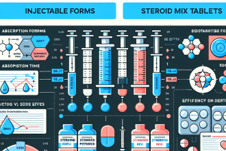 Différences entre les formes injectables et les comprimés de Mélange de stéroïdes