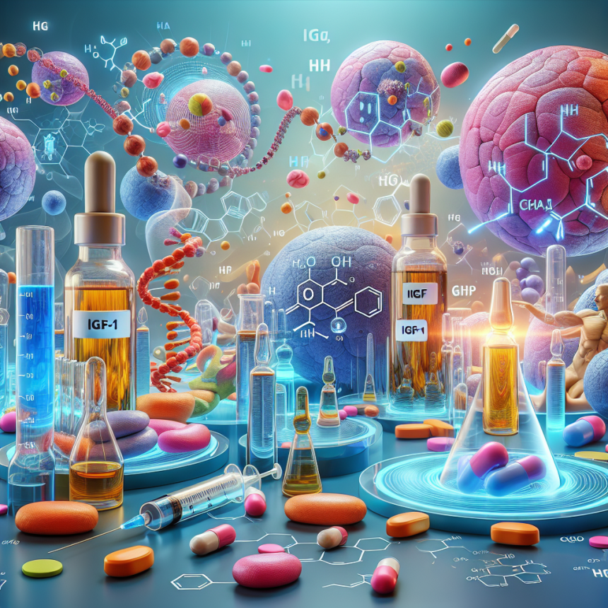 Étude de l'IGF-1 comme médiateur de l'action de la HGH