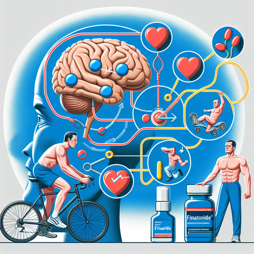 Finastéride et état psycho-émotionnel pendant l'activité physique