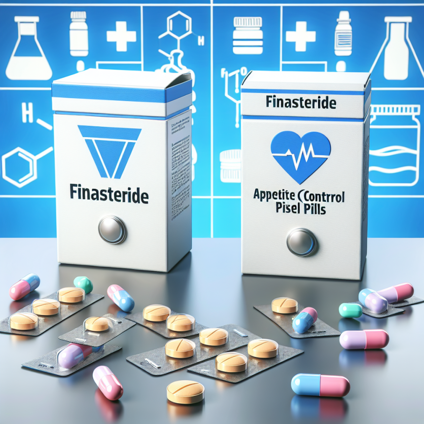 Interaction Le Finastéride avec les médicaments de contrôle de l'appétit