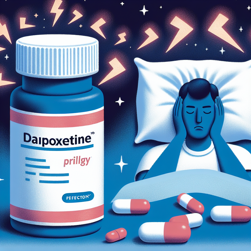 La Dapoxetine (Priligy) peut-elle affecter la qualité du sommeil ?