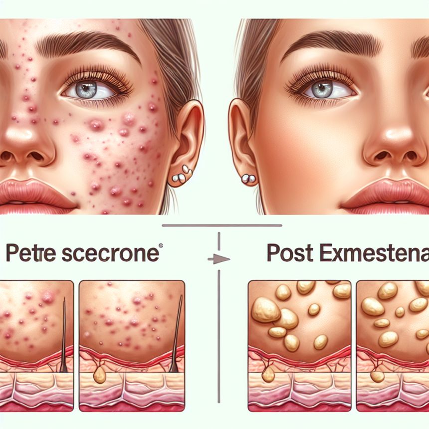 L'effet de l'exémestane sur la peau et l'acné pendant les cures de stéroïdes