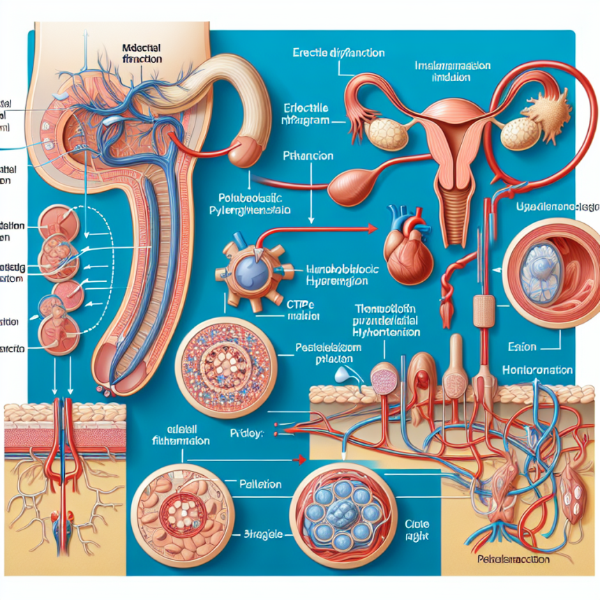Mécanismes de la dysfonction érectile dans le cas de la PCT