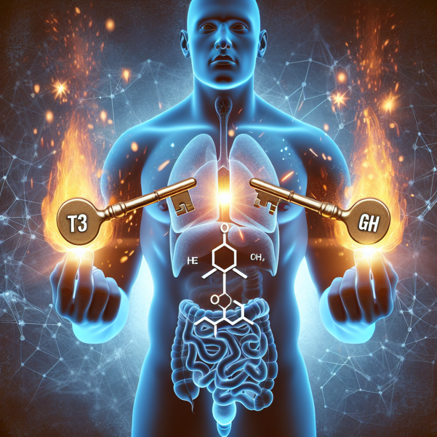 T3 en combinaison avec GH (hormone de croissance) : comment renforcer l'effet brûleur de graisse