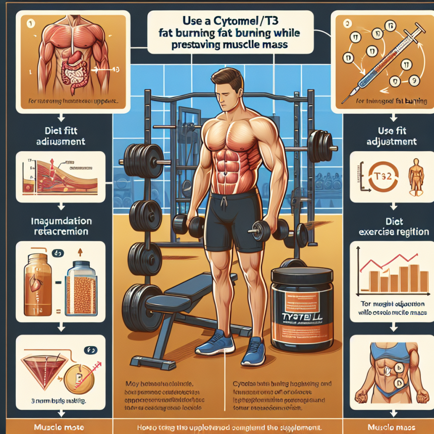 Utiliser Cytomel (T3) en séchant : comment maintenir la masse musculaire