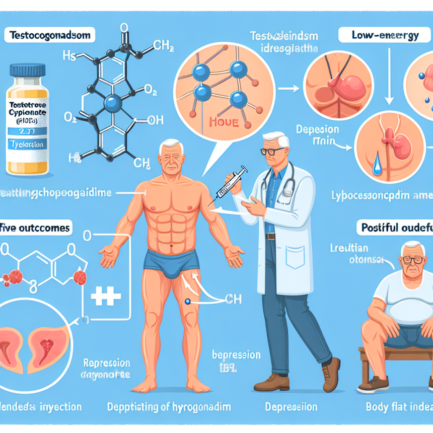 Caractéristiques de l'utilisation du cypionate de testostérone dans l'hypogonadisme chez les hommes âgés