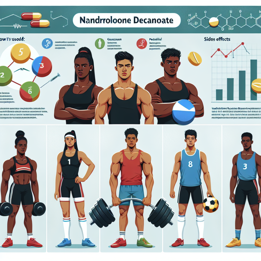 Caractéristiques de l'utilisation du décanoate de nandrolone chez les jeunes athlètes