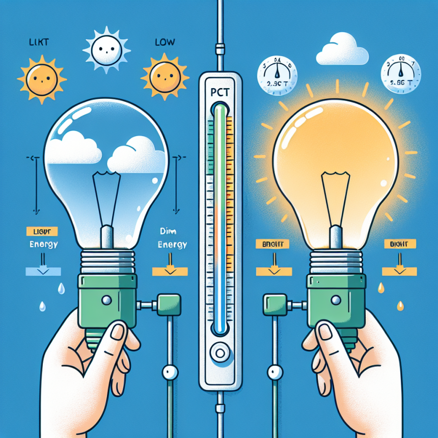 Comment la PCT affecte-t-elle le niveau d'énergie ?