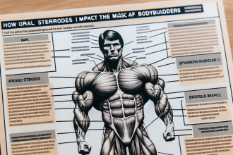 Comment les stéroïdes oraux influencent la masse musculaire des culturistes