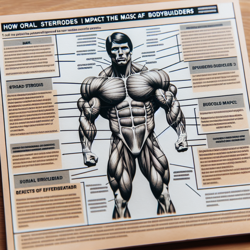 Comment les stéroïdes oraux influencent la masse musculaire des culturistes