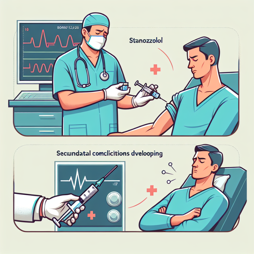Injection de stanozolol injectable et développement de complications cliniques