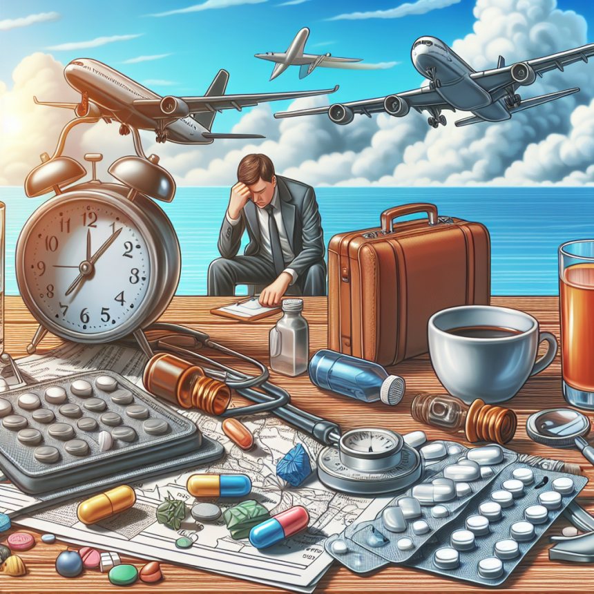 L'utilisation du Modafinil pour réduire l'anxiété avant le départ