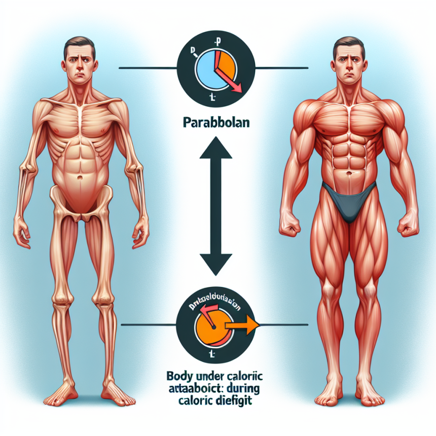 Parabolan et effet anticatabolique en cas de déficit calorique
