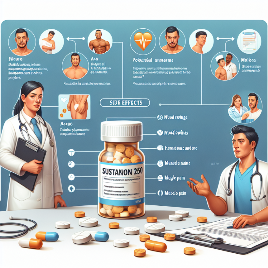Sustanon 250 et contrôle des effets secondaires pendant le traitement