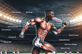 Utilisation des stéroïdes oraux dans le sprint et les disciplines de vitesse
