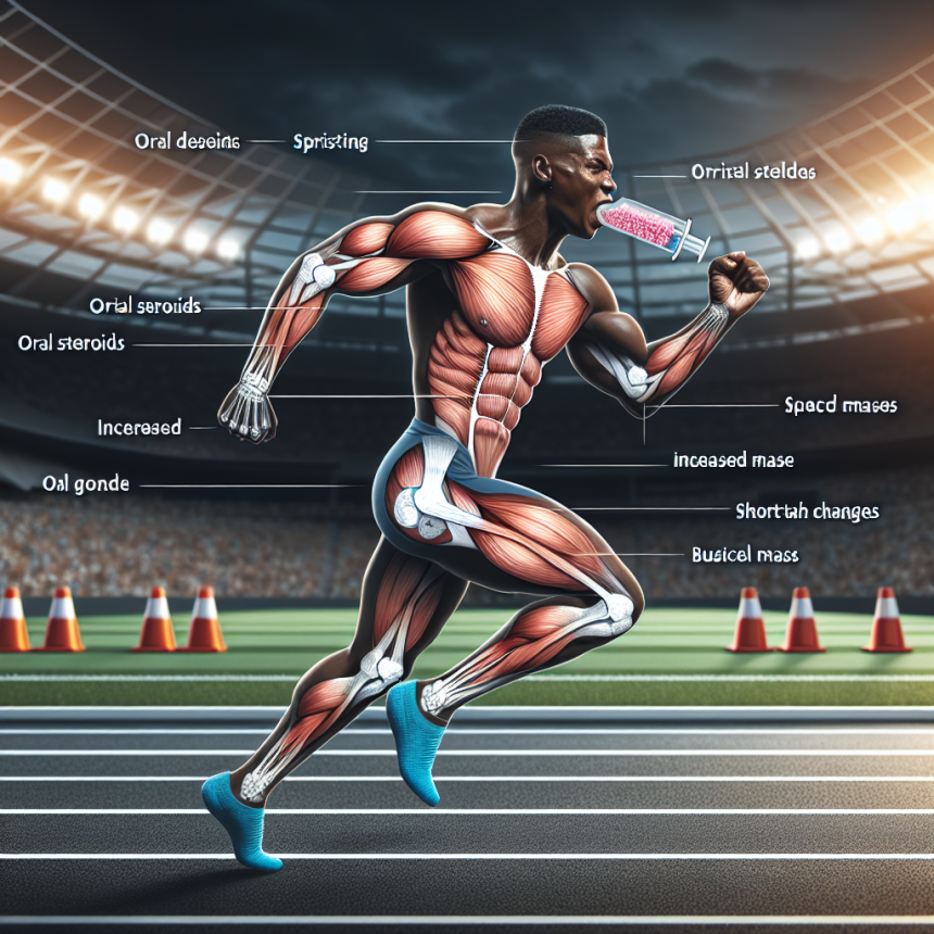 Utilisation des stéroïdes oraux dans le sprint et les disciplines de vitesse