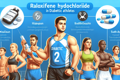 Caractéristiques de l'utilisation du chlorhydrate de raloxifène chez les sportifs diabétiques