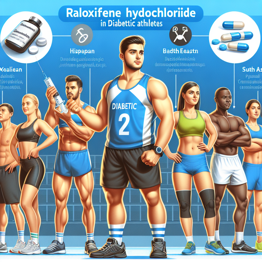 Caractéristiques de l'utilisation du chlorhydrate de raloxifène chez les sportifs diabétiques