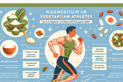 Caractéristiques de l'utilisation du magnésium chez les sportifs végétariens