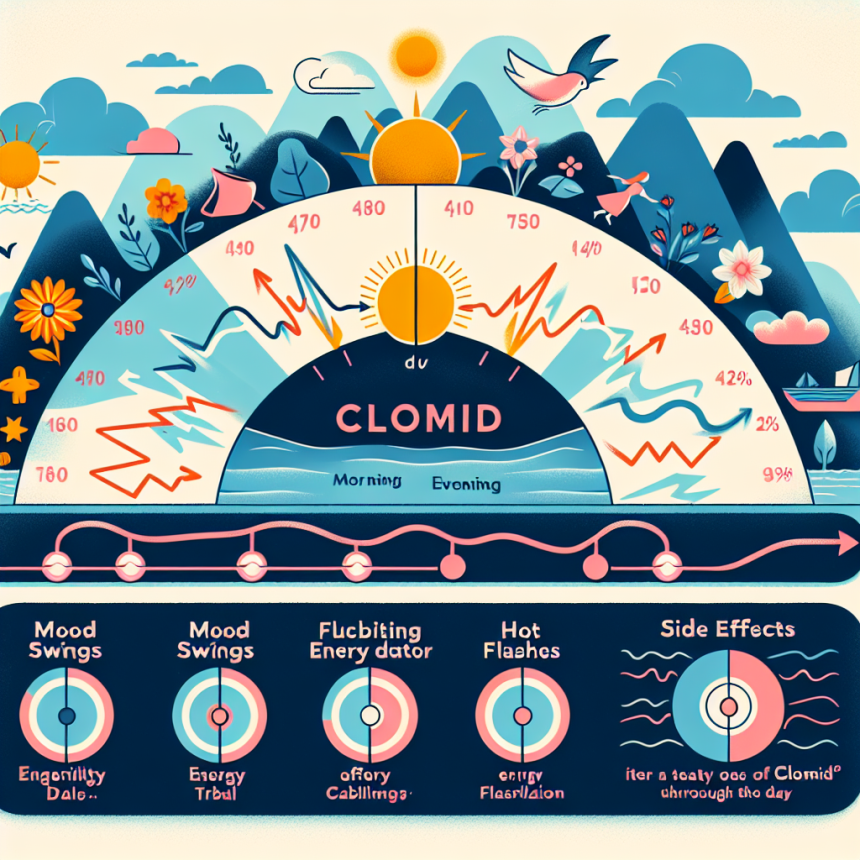 Clomid et stabilisation du niveau d'énergie tout au long de la journée
