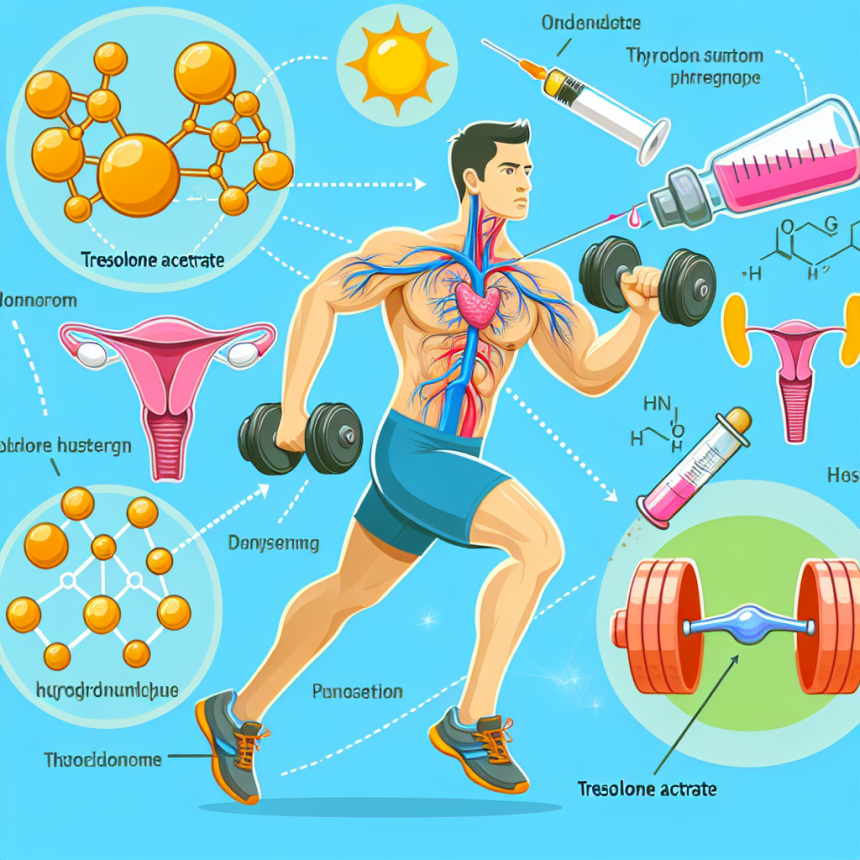 Comment l'acétate de trestolone modifie la fonction thyroïdienne chez les athlètes