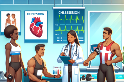 Contrôle du cholestérol chez les athlètes cardiaques