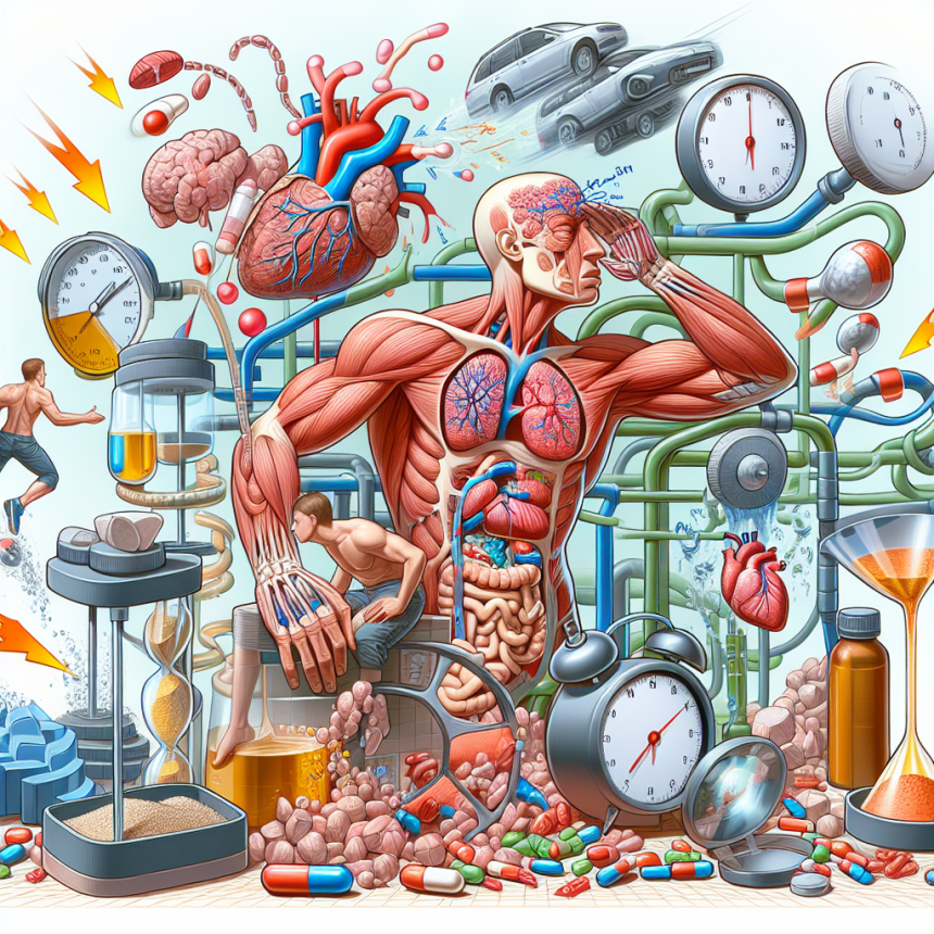 Effet fonctionnel de l'acétate de trestolone lors de charges excessives