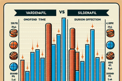Efficacité du Vardenafil comparée à celle du Sildenafil