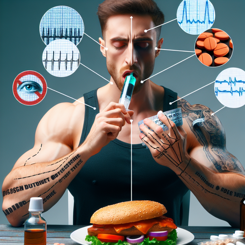 Modifications comportementales de l'alimentation sous l'influence de l'Enanthate de trenbolone