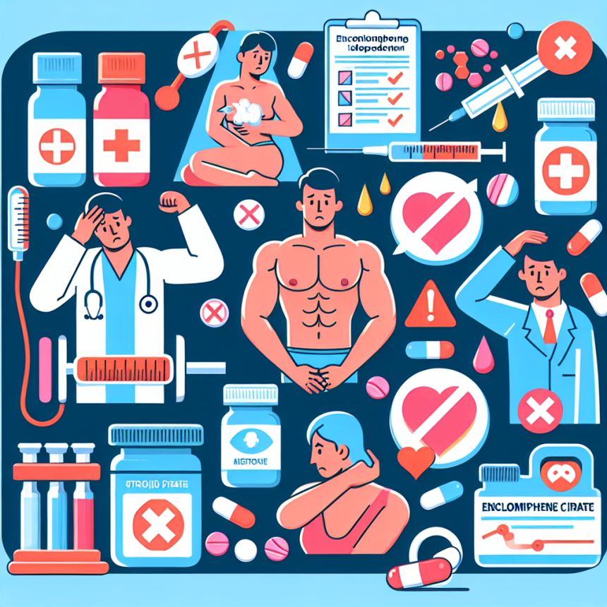 Principales erreurs à éviter lors de l'utilisation autonome du citrate d'enclomifène après un traitement aux stéroïdes
