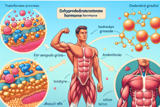 Rôle de Déhydroépiandrostérone et augmentation du tonus musculaire