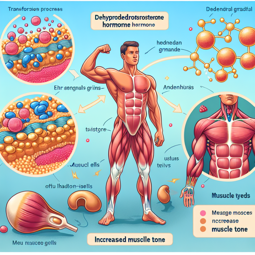 Rôle de Déhydroépiandrostérone et augmentation du tonus musculaire