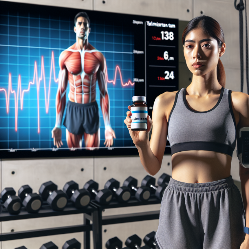 Telmisartan et effet sur le taux d'acide urique chez les athlètes