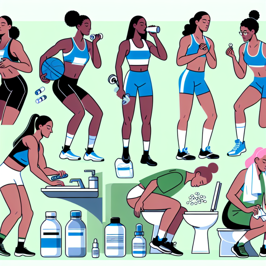 Caractéristiques de l'utilisation du furosémide chez les athlètes féminines