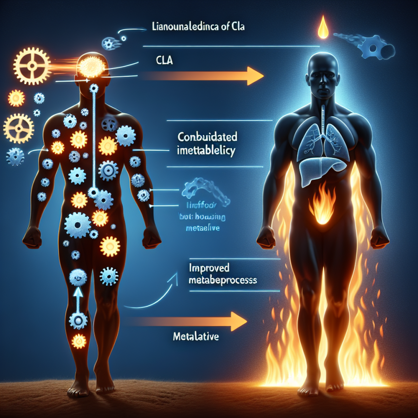 Effet du CLA sur l'augmentation du métabolisme