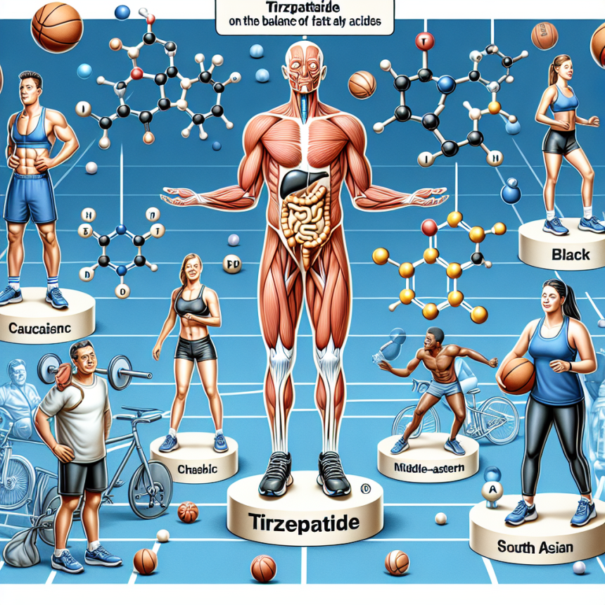 Effet du tirzépatide sur l'équilibre des acides gras chez les sportifs