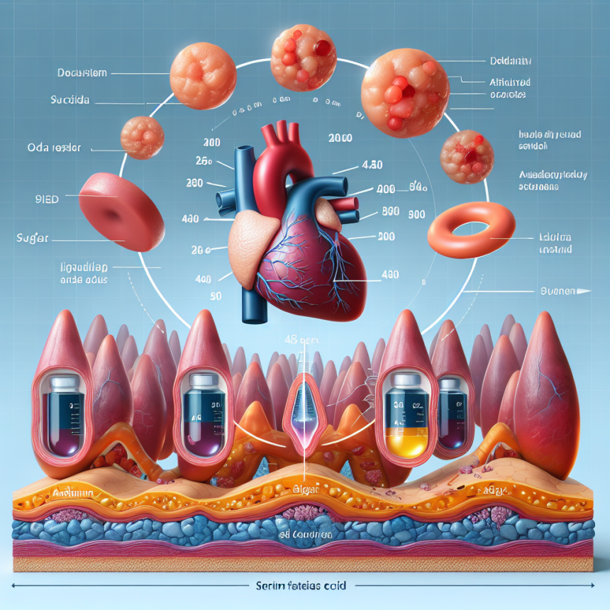 L'effet du liraglutide sur les taux sériques d'acides gras
