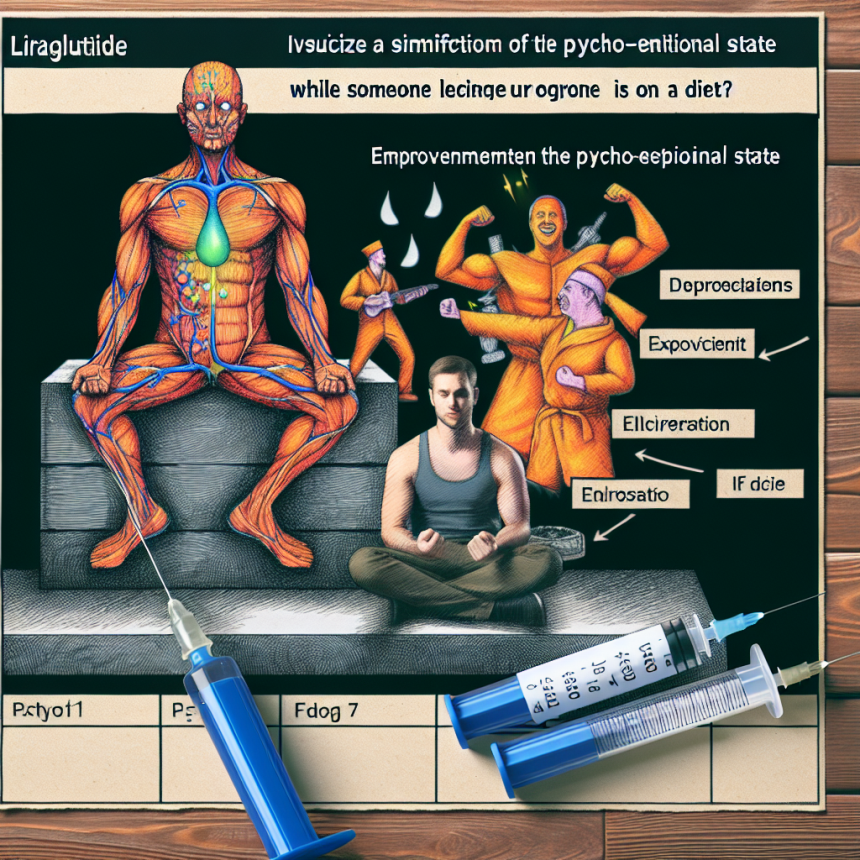 Le liraglutide contribue-t-il à améliorer l'état psycho-émotionnel pendant un régime ?