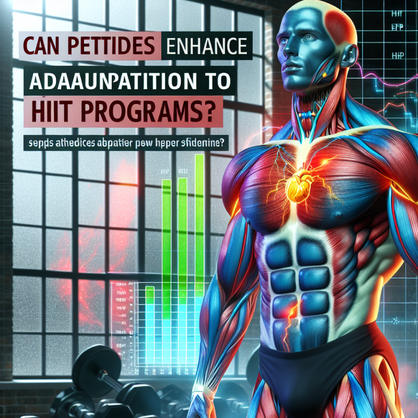 Les peptides améliorent-ils l'adaptation aux programmes HIIT ?