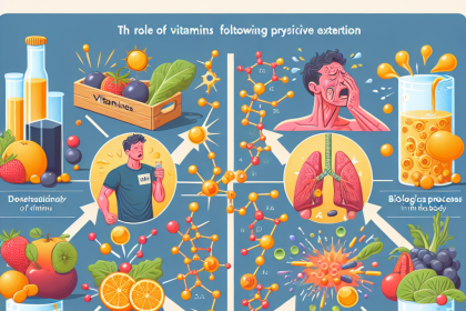 Les vitamines pour lutter contre le stress oxydatif après l'effort