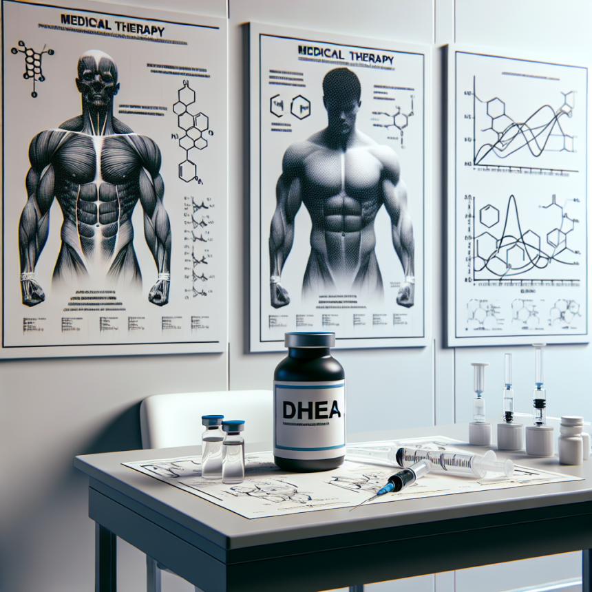 Une cure utilisant de la DHEA exogène pour maintenir la masse musculaire